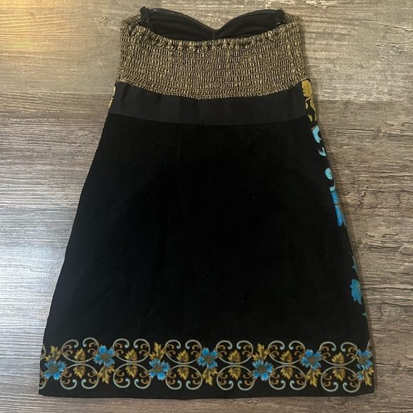 FINAL PRICE Vintage Free People Lost in Paradise Mini Dress - Picture 3 of 7